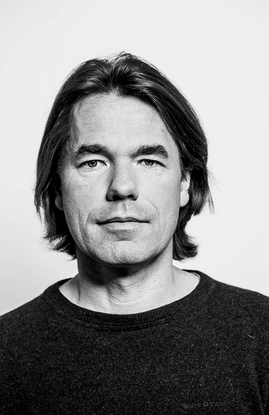 Portrait von Matthias Tunger in Schwarzweiß